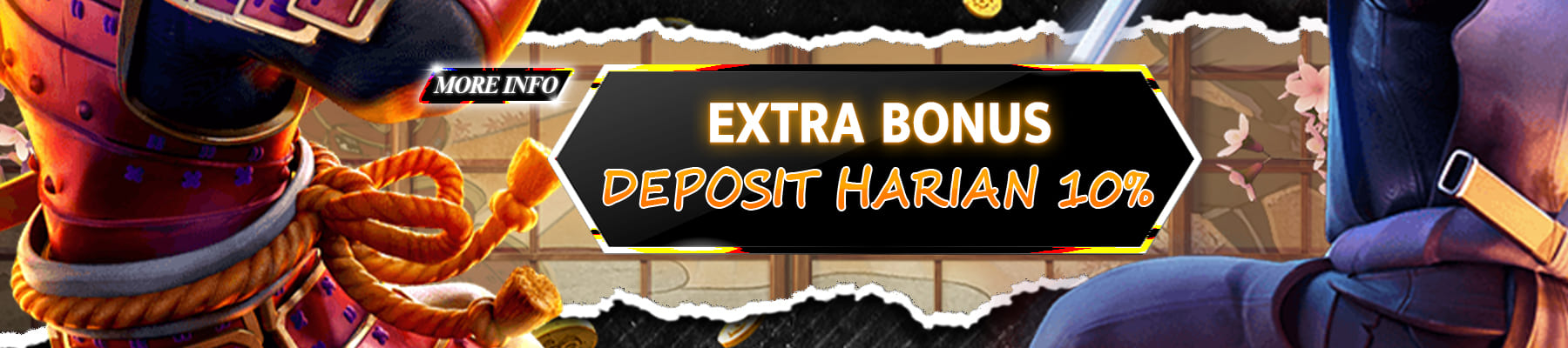 BONUS DEPOSIT HARIAN 10%