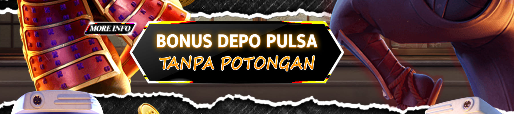 BONUS DEPOSIT PULSA TANPA POTONGAN