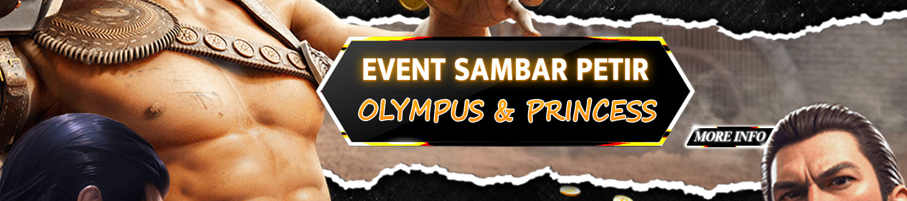 EVENT PETIR OLYMPUS & PRINCES (PRAGMATIC)